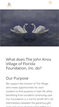 Mobile Screenshot of jkvfoundation.com